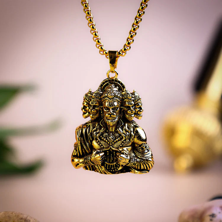 Panchmukhi Hanuman Ji Pendant (Blessing & Protection)