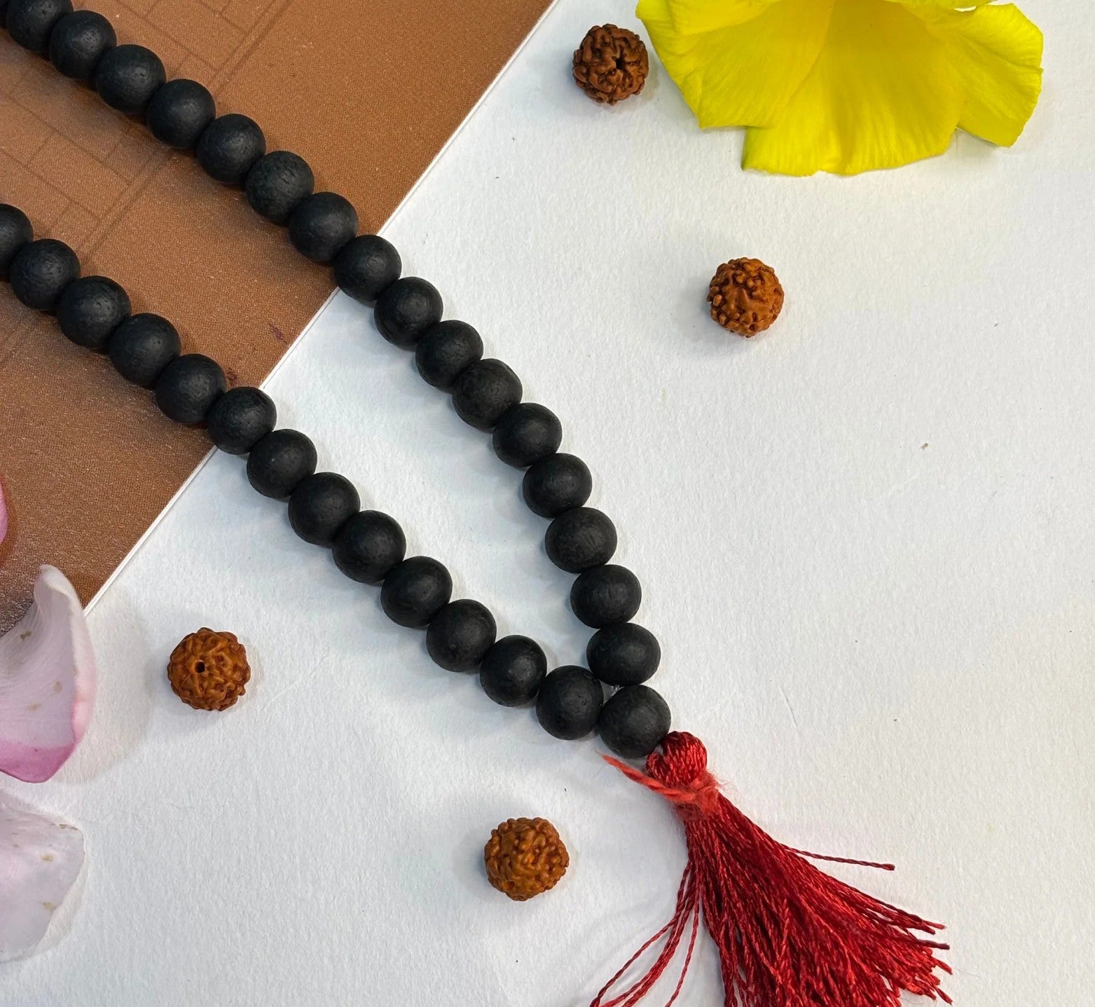 Original Karungali Malai 108 Beads Ebony Wood - Certified