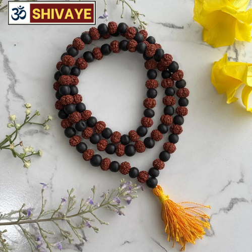 Divine Karungali Rudraksha Mala