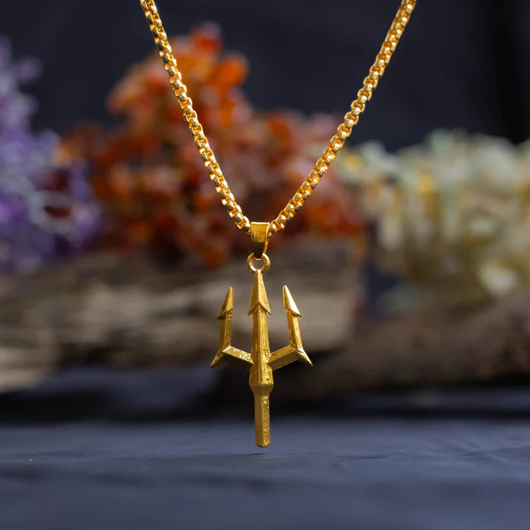 Bholenath Trishul Pendant (Blessing & Protection)