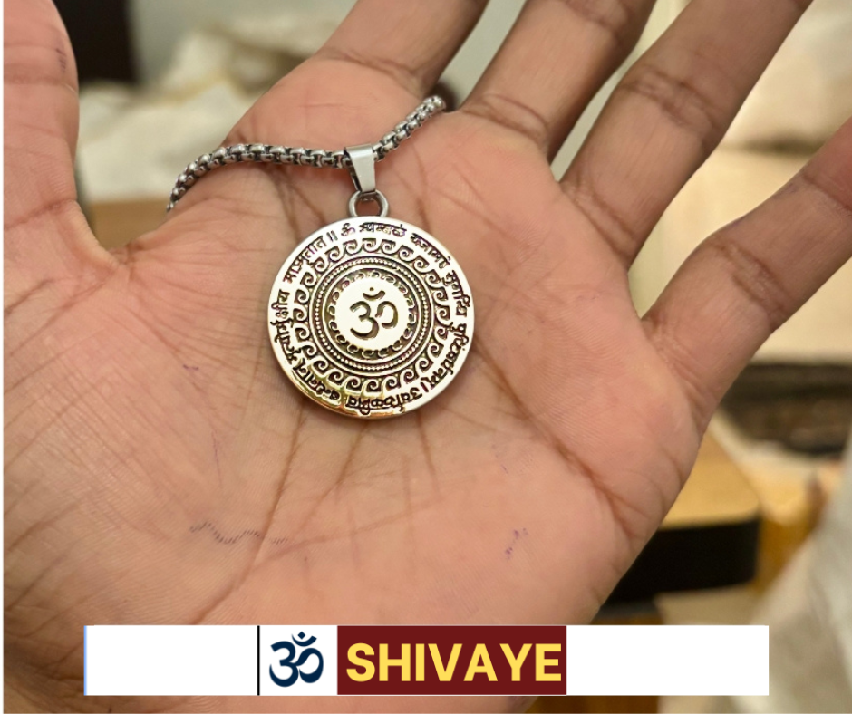 Maha Mrityunjaya Mantra Necklace ( Buy 1 Get 1 Hanuman Chalisa Necklace Free)