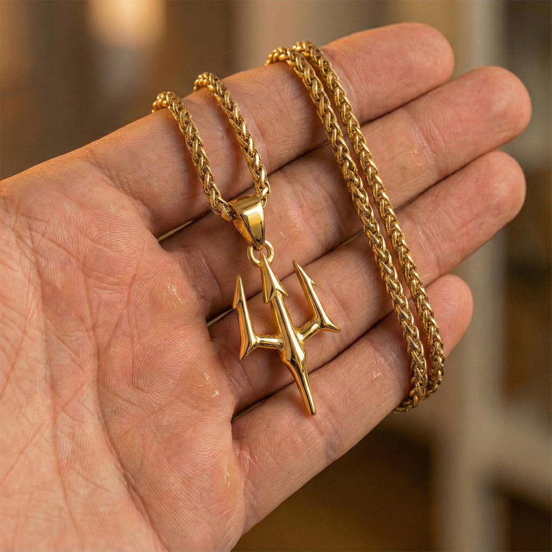 Bholenath Trishul Pendant (Blessing & Protection)